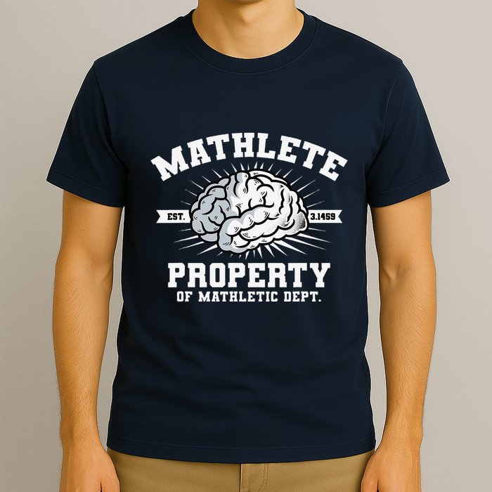 Mathlete Mathletic Dept. Est 3.1459 Math Teacher Pi Day T-Shirt