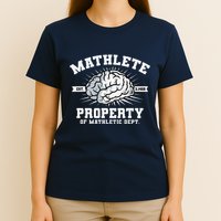 Mathlete Mathletic Dept. Est 3.1459 Math Teacher Pi Day T-Shirt