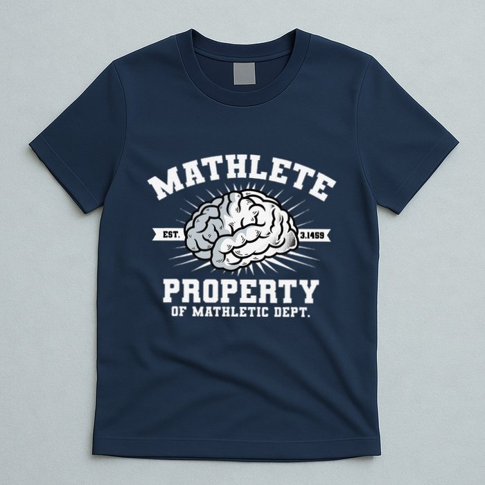 Mathlete Mathletic Dept. Est 3.1459 Math Teacher Pi Day T-Shirt