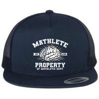 Mathlete Mathletic Dept. Est 3.1459 Math Teacher Pi Day Flatbill Hat