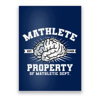 Mathlete Mathletic Dept. Est 3.1459 Math Teacher Pi Day Poster