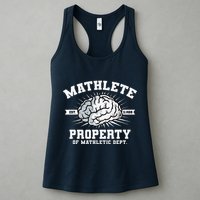 Mathlete Mathletic Dept. Est 3.1459 Math Teacher Pi Day Womens Tank Top