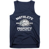 Mathlete Mathletic Dept. Est 3.1459 Math Teacher Pi Day Tank Top