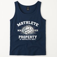 Mathlete Mathletic Dept. Est 3.1459 Math Teacher Pi Day Tank Top