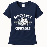 Mathlete Mathletic Dept. Est 3.1459 Math Teacher Pi Day Womens T-Shirt