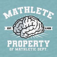 Mathlete Mathletic Dept. Est 3.1459 Math Teacher Pi Day Sueded Cloud Jersey T-Shirt