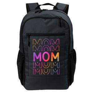 Mom Mothers Day Colorful Rainbow Daily Commute Backpack