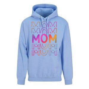 Mom Mothers Day Colorful Rainbow Unisex Surf Hoodie