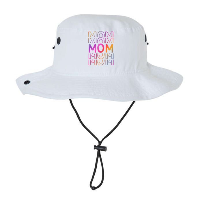 Mom Mothers Day Colorful Rainbow Legacy Cool Fit Booney Bucket Hat