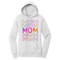 Mom Mothers Day Colorful Rainbow Women's Pullover Hoodie