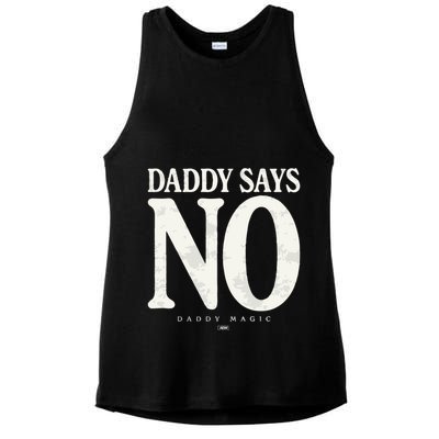 Matt Menard Daddy Says No Ladies PosiCharge Tri-Blend Wicking Tank
