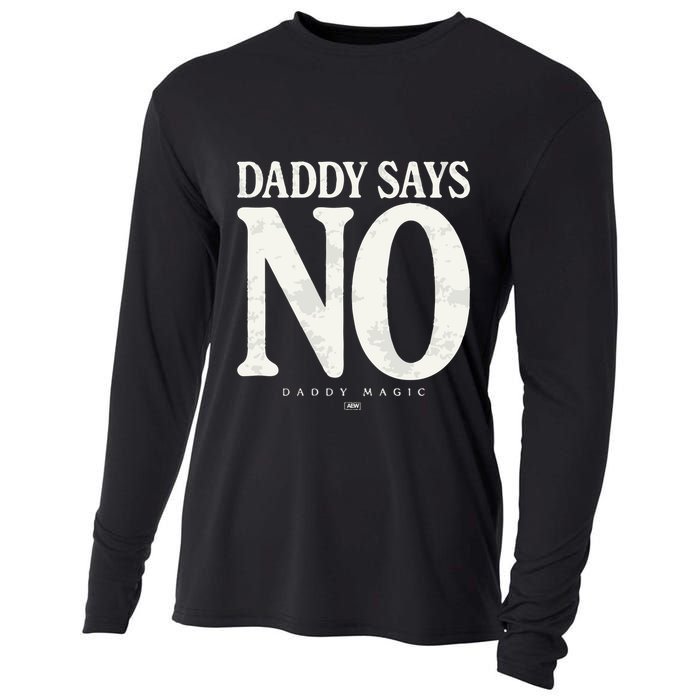 Matt Menard Daddy Says No Cooling Performance Long Sleeve Crew
