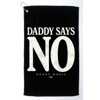 Matt Menard Daddy Says No Golf Towel