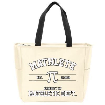 Mathlete Mathletic Department Zip Tote Bag