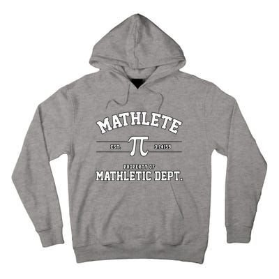 Mathlete Mathletic Department Tall Hoodie