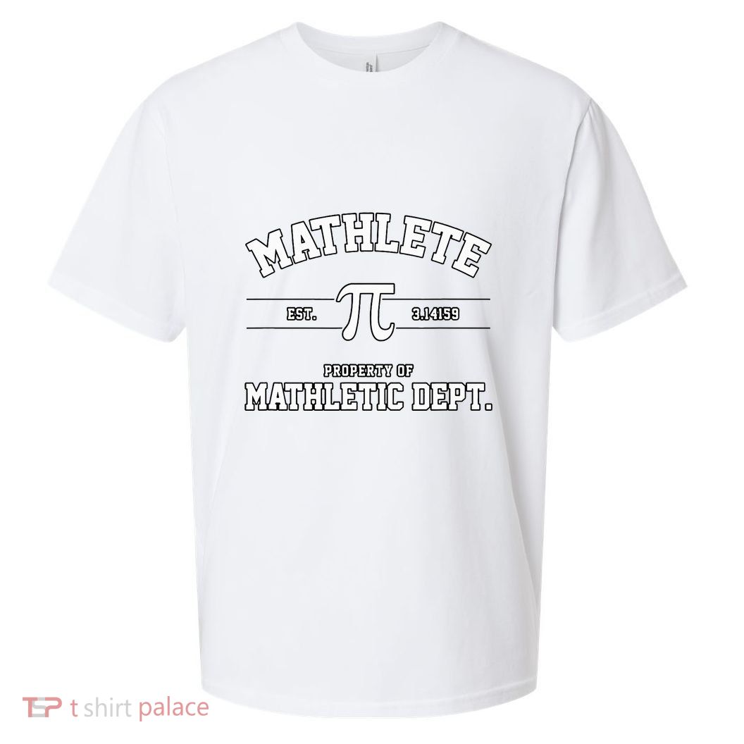 Mathlete Mathletic Department Sueded Cloud Jersey T-Shirt