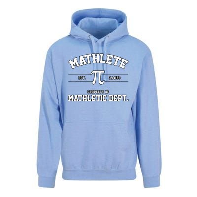 Mathlete Mathletic Department Unisex Surf Hoodie