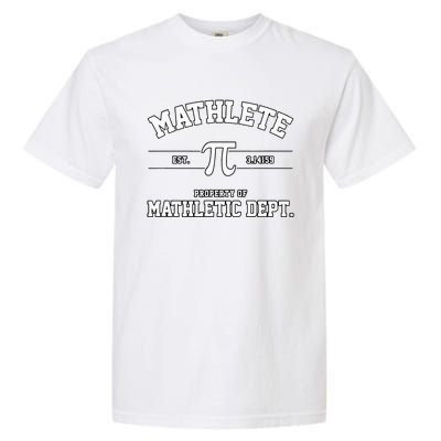 Mathlete Mathletic Department Garment-Dyed Heavyweight T-Shirt