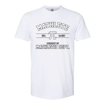 Mathlete Mathletic Department Softstyle CVC T-Shirt