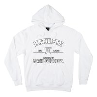 Mathlete Mathletic Department Hoodie