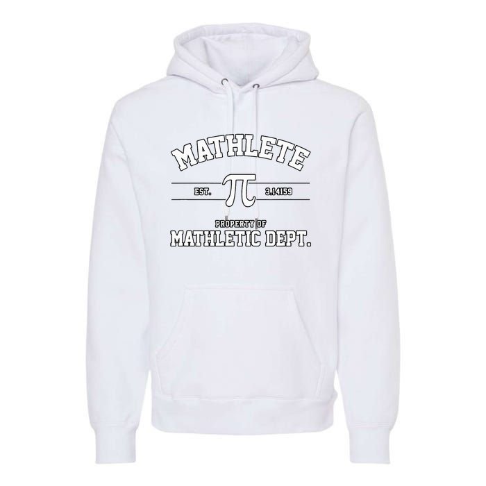 Mathlete Mathletic Department Premium Hoodie