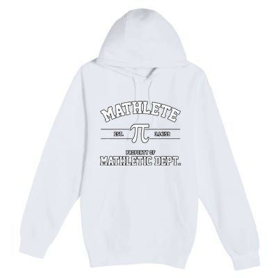 Mathlete Mathletic Department Premium Pullover Hoodie