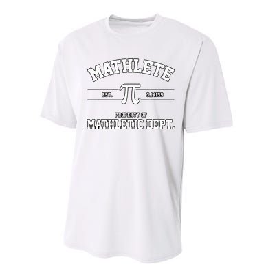 Mathlete Mathletic Department Performance Sprint T-Shirt