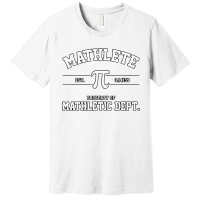 Mathlete Mathletic Department Premium T-Shirt