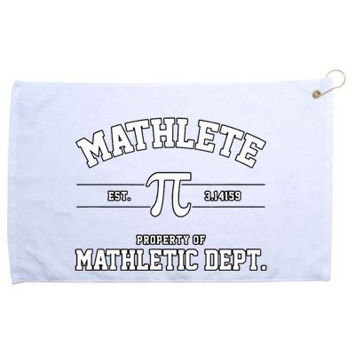 Mathlete Mathletic Department Grommeted Golf Towel