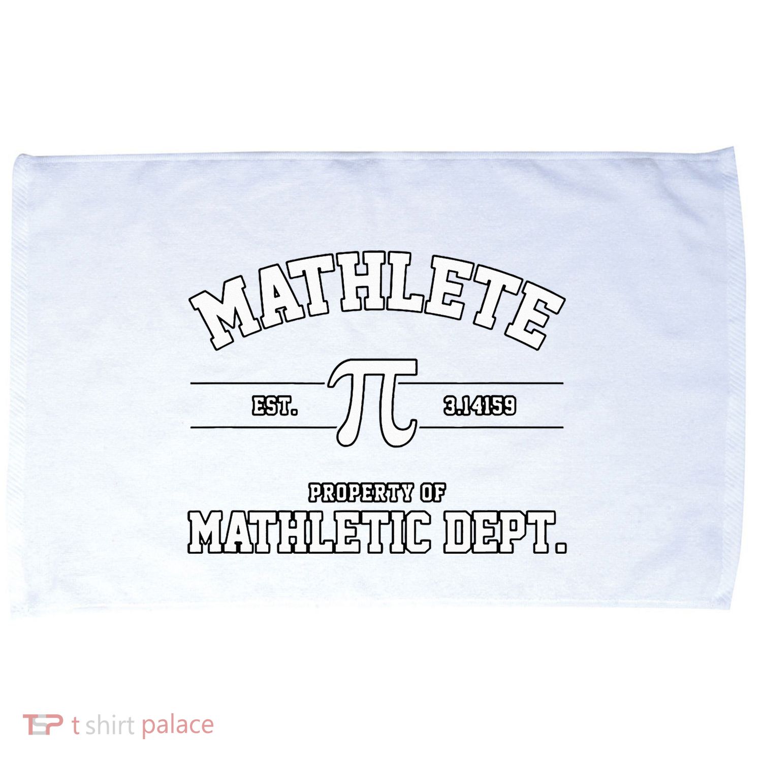 Mathlete Mathletic Department Microfiber Hand Towel