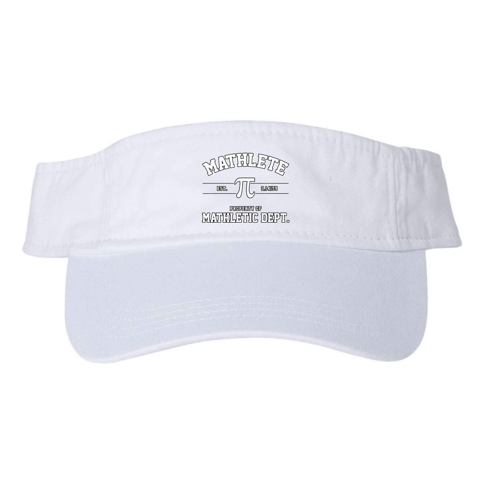 Mathlete Mathletic Department Visor
