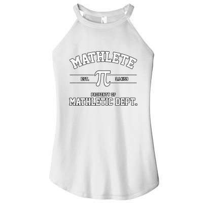 Mathlete Mathletic Department Women's Perfect Tri Rocker Tank