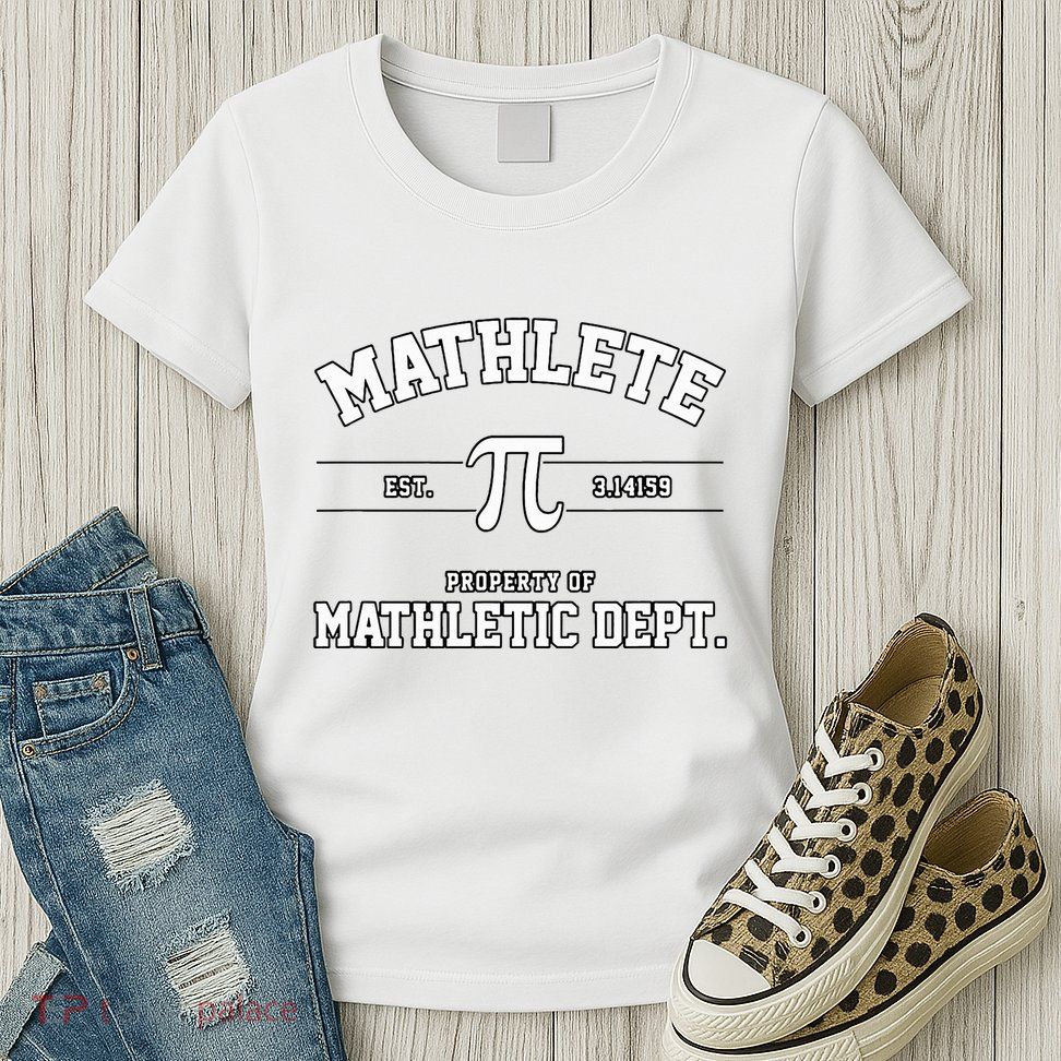 Mathlete Mathletic Department Womens T-Shirt