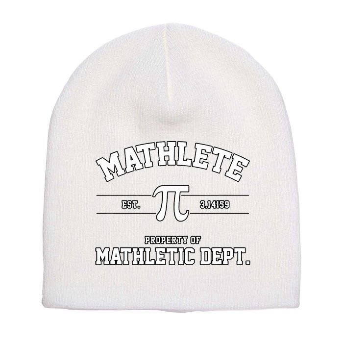 Mathlete Mathletic Department Short Acrylic Beanie