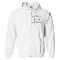 Mathlete Mathletic Department Full Zip Hoodie