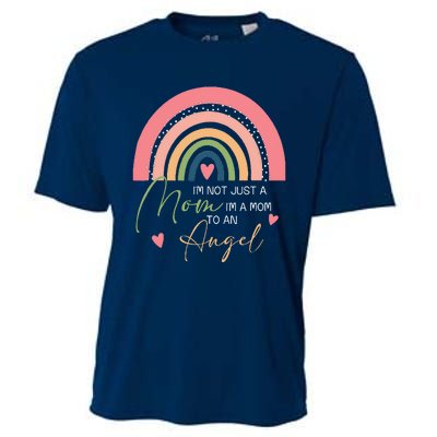 Mom Mothers Day Gifts IM A Mom To An Angel Mama Mothers Day Cooling Performance Crew T-Shirt