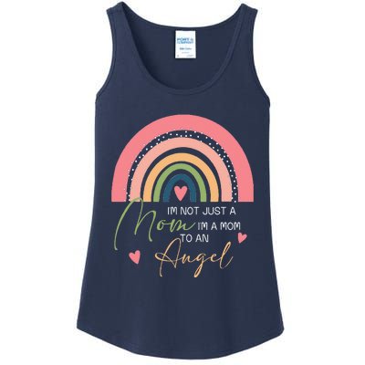 Mom Mothers Day Gifts IM A Mom To An Angel Mama Mothers Day Ladies Essential Tank