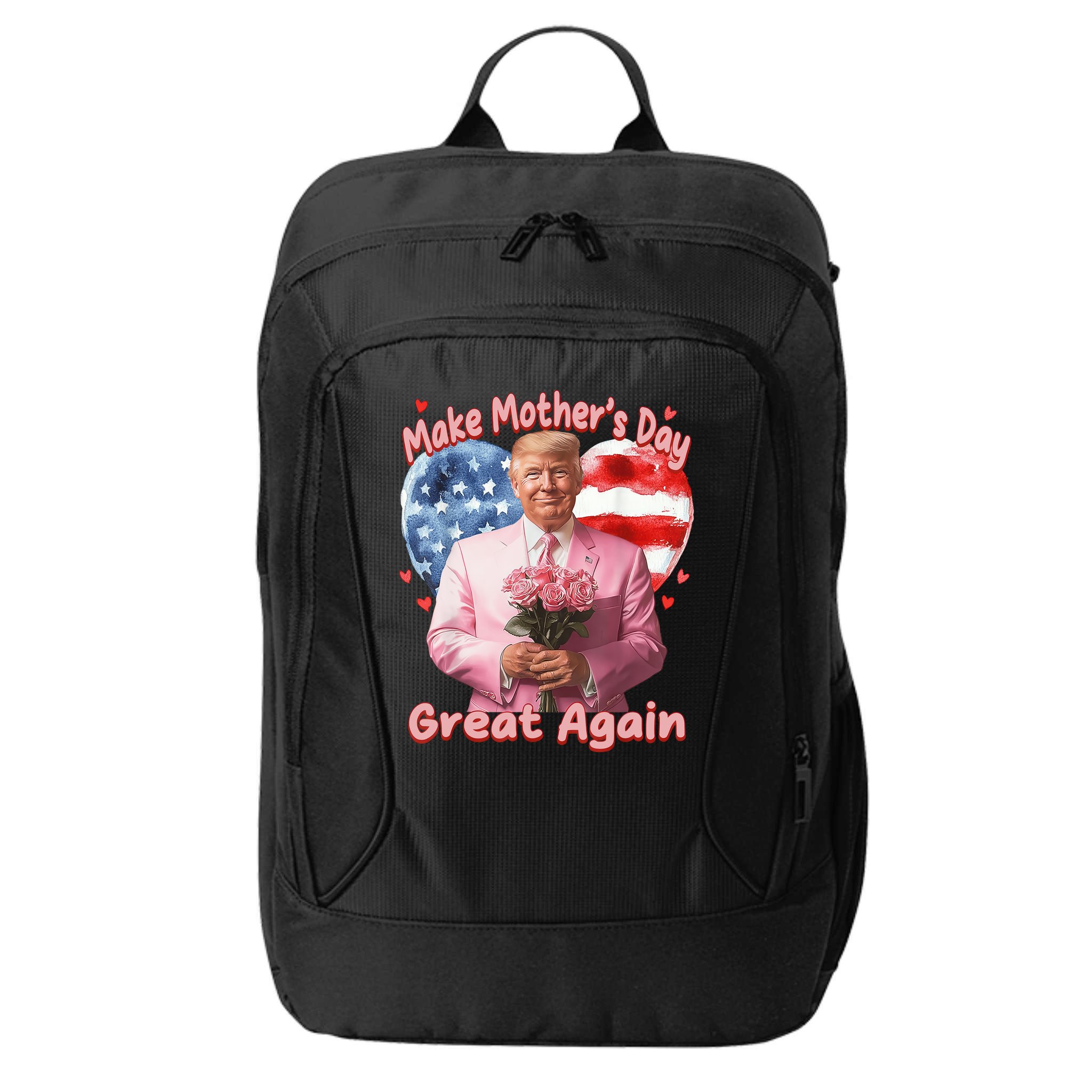 Make Mothers Day Great Again Trump Funny Mother Day Mama  City Backpack