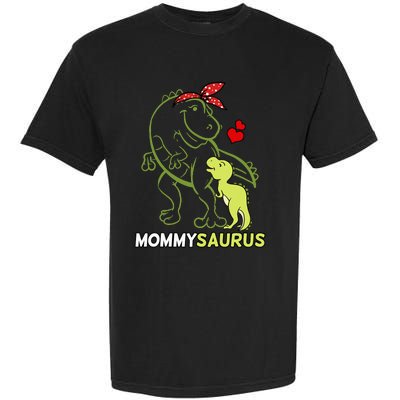 Mommysaurus Mommy Dinosaur Baby Mommy Mother's Day Garment-Dyed Heavyweight T-Shirt