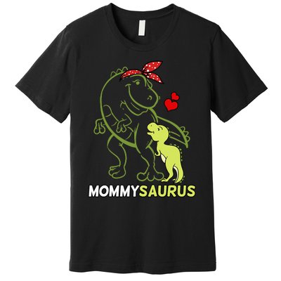 Mommysaurus Mommy Dinosaur Baby Mommy Mother's Day Premium T-Shirt