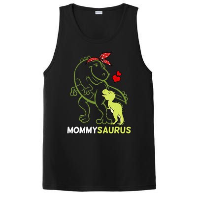 Mommysaurus Mommy Dinosaur Baby Mommy Mother's Day PosiCharge Competitor Tank