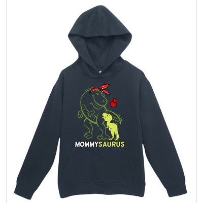 Mommysaurus Mommy Dinosaur Baby Mommy Mother's Day Urban Pullover Hoodie