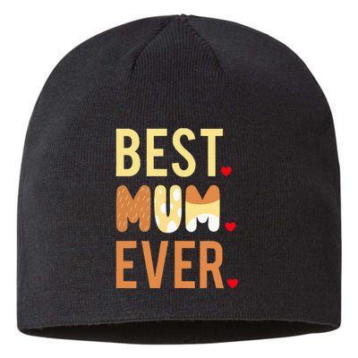 Mom Mothers Day Best Mom Ever Sustainable Beanie