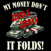 My Money Don't Jiggle Jiggle It Folds Funny Meme Humor Drawstring Bag