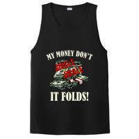 My Money Don't Jiggle Jiggle It Folds Funny Meme Humor PosiCharge Competitor Tank