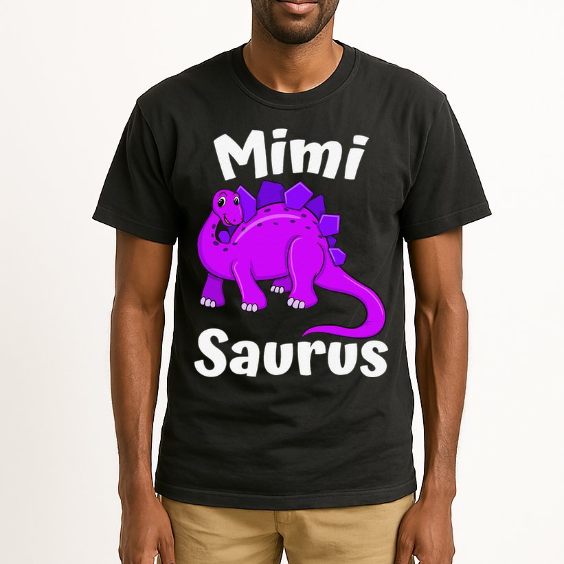 Mimisaurus Mimi Dinosaur Lover Dino Mother's Day Tall T-Shirt