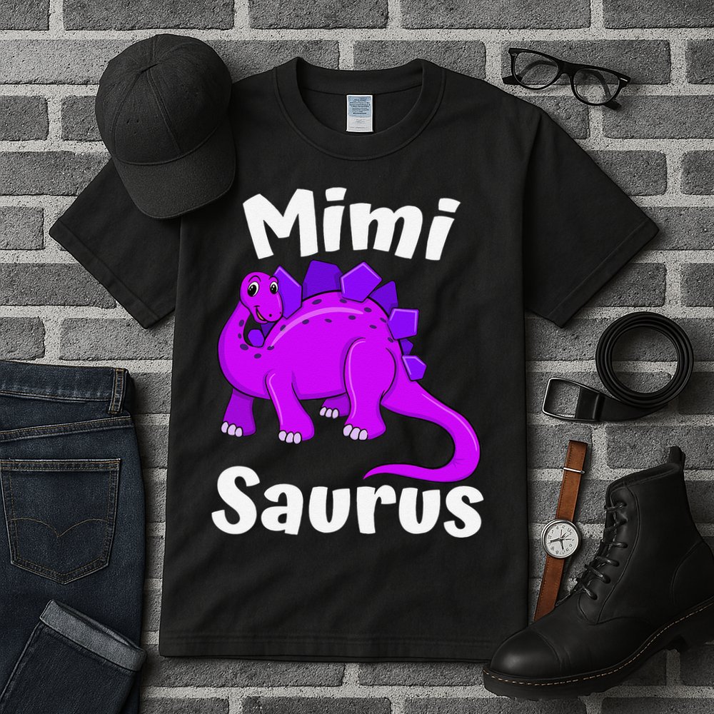 Mimisaurus Mimi Dinosaur Lover Dino Mother's Day Tall T-Shirt
