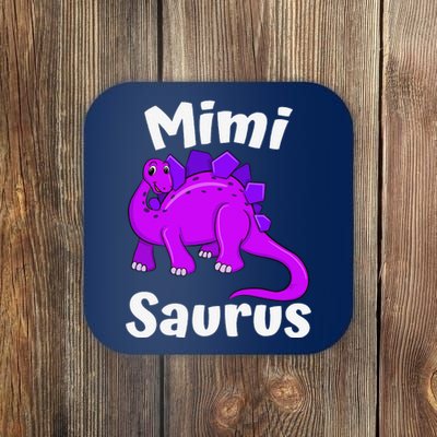 Mimisaurus Mimi Dinosaur Lover Dino Mother's Day Coaster