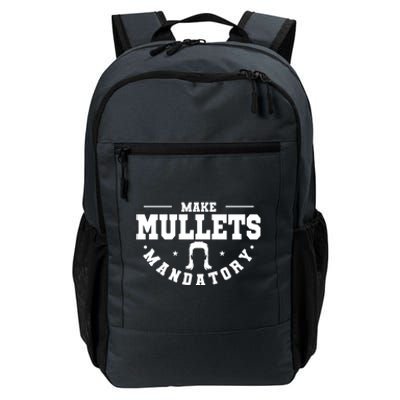 Make Mullets Datory Hairstyle Gift Daily Commute Backpack