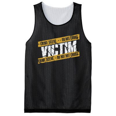 Murder Mystery Detective Documentary True Crime Mesh Reversible Basketball Jersey Tank